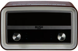 Bush Classic FM Radio with BT - Brown